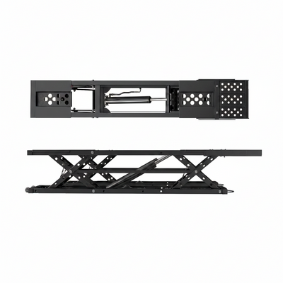 7000 LBS Portable Car Lift, Heavy Duty Quick Jack with 26.8" Max Height, Extended-Length Plates, 120V Power Unit, for Cars, Suvs, Light Trucks, Shop Use or Garage, Black