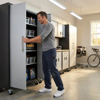 10-Piece Heavy Duty Steel Garage Cabinet System — Lifestyle